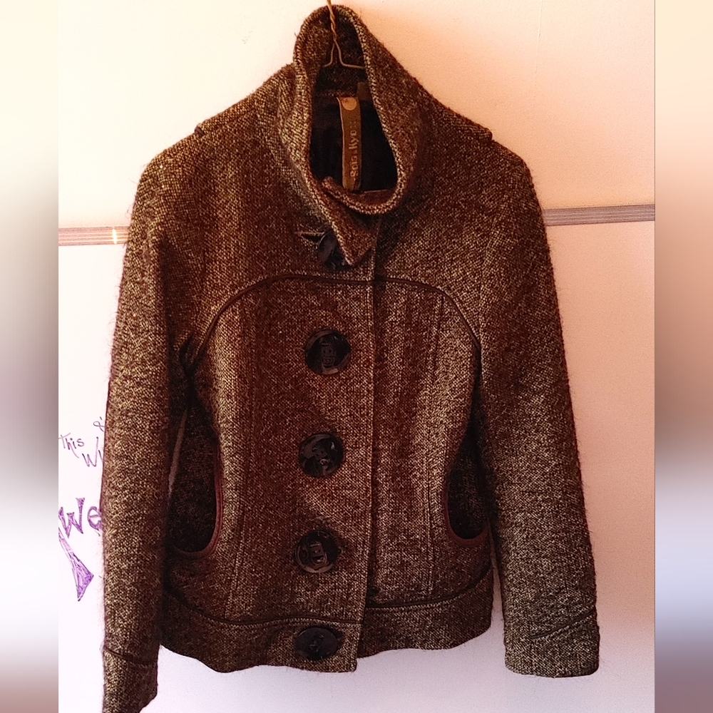 Soia and Kyo high neck peacoat